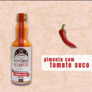 Imagem de Kit com 3 unidades, Molho De Pimenta Com Tomate Seco 60 ml - Casa Do L
