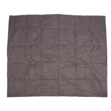 Imagem de Almofada aquecida para aquecimento elétrico Ponto de USB 6 zonas de aquecimento 3 níveis de temperatura cobertor aquecido lavável para alívio de cãibra do pescoço traseiro Fibra