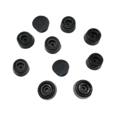 Imagem de rockible 10x Pool Pool Cue Tampa inferior Droga resistente à queda de bilhar sugestão PROTEÇÃO de PROTEÇÃO de PROTEÇÃO de PROFUNHO de PROFUNHO de PONTEL