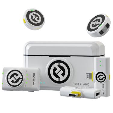 Imagem de Microfone de lapela sem fio Hollyland Lark M2 para iPhone/Android/Câmera/PC/Laptop