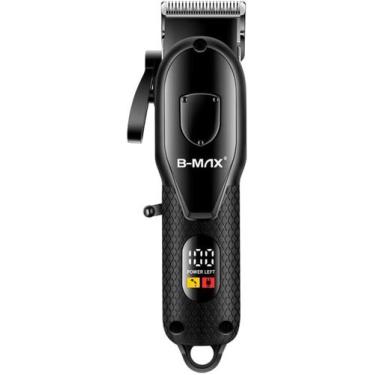Imagem de Máquina De Cortar Cabelo Profissional Visor Lcd B-Max Bmc023
