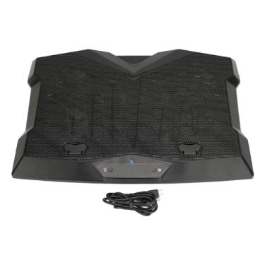 Imagem de Almofada de resfriamento de laptop de Vomeko, altura ajustável, bloco de resfriamento por portátil para jogos, suporte de laptop USB para laptops de todos os tamanhos, acessórios