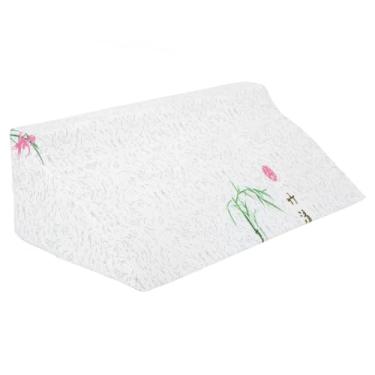 Imagem de Travesseiro de cunha lateral travesseiro de travesseiro de cama traseiro travesseiro de travesseiro de cunha Suporte confortável para pacientes com algodão de alta densidade de (50 * 25 * 15cm)