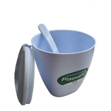 Imagem de Açucareiro De Mesa 350Ml Com Colher E Tampa Plasvale