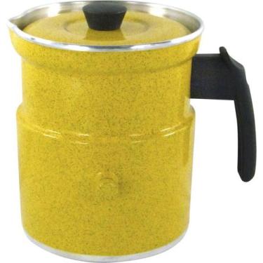 Imagem de Leiteira De Apito Amarela 1,5 Litros - Docesar