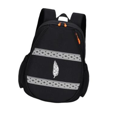 Imagem de oshhni Bolsa de tênis para mulheres e homens, bolsa de pickleball com zíper suave, portátil, à prova d'água, multifuncional, profissional com, Preto