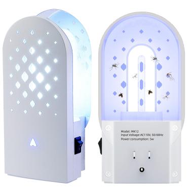 Imagem de Lulu Home Armadilha Para Insetos Voadores Ambientes Internos, Coletor De Luz Com 5 Almofadas Adesivas Reversíveis, Comprimento Onda 365 Nm, Atrai Mosquitos, Mariposas, Moscas-Das-Frutas, Mosquitos E