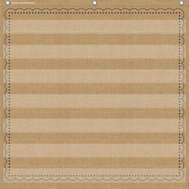Imagem de Teacher Created Resources Tabela de bolso de juta com 7 bolsos (71 cm x 71 cm) - 20837