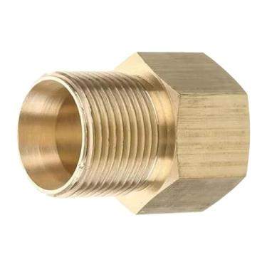 Imagem de Whtkoph Conector Adaptador de Mangueira para Lavadora de Alta Pressão, Latão Sólido para Conexão Firme, Adequado para Lavagem, Estilo a