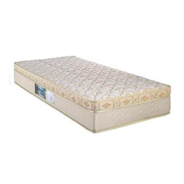 Imagem de Colchão Solteiro Arezzo Bege Molas Ensacadas Portobel