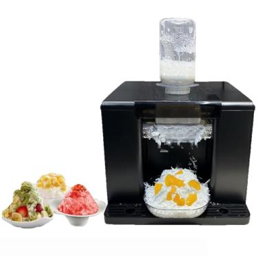 Imagem de Máquina de gelo Snowflake 280W – raspado rápido com aço inoxidável qualidade alimentar, resfriamento 1 minuto, limpeza automática, máquina raspadinha Bingsu para casa, festas e confeitaria