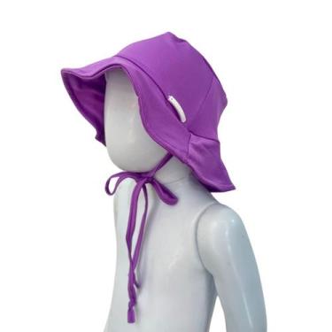 Imagem de Chapéu Infantil Bebê Praia Proteção Solar Uv 50+ Com Forro - Jagar, Ro