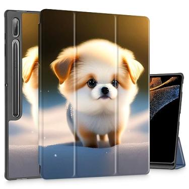 Imagem de Mektron Capa para tablet Samsung Tab S9 Ultra 14,6 polegadas 2023 modelo X910/X916/X918, capa rígida embutida com função de despertar/hibernar automaticamente, suporte multiângulo para Galaxy Tab S9