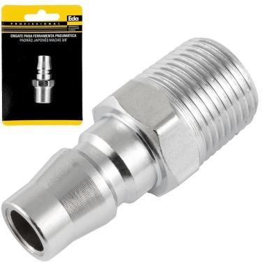 Imagem de Nipple 3/8 Pol. Para Engate Rápido Adaptador Padrão Japonês