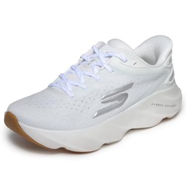 Imagem de Skechers Tênis feminino Aero Burst Hands Free Slip-Ins, branco, 38 largo