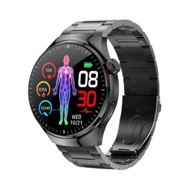 Imagem de Relógio Inteligente Feminino Com Monitor De ECG, PPG, Ácido Úrico, Lip