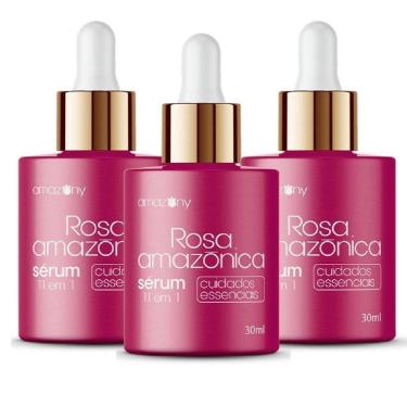 Imagem de Sérum Rosa Amazônica Rosa Mosqueta Serum 100%  - 3 Unidades