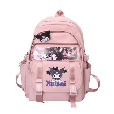 Imagem de Mochila Mori Girl My Melody School Bag Sacola de poliéster - Lightbek 