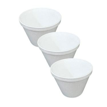 Imagem de Pote Térmico Isopor 360Ml Descartável Sopas Caldos-Kit 100Un