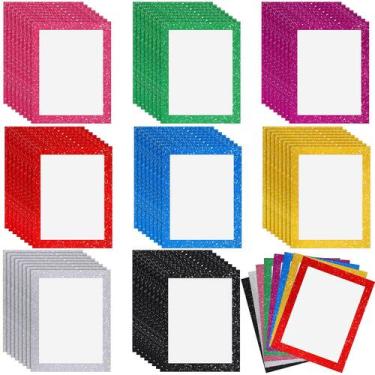 Imagem de Cartaz Glitter Glenmal 64 peças 28 x 35 cm - 8 cores