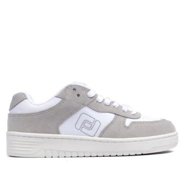 Imagem de Tênis Masculino Freeday Grandir OX Cinza/branco, Cinza, Branco, 42