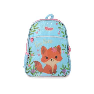 Imagem de Mochila Infantil Feminina Pacific Pack Me Fox Love Rosa-Feminino