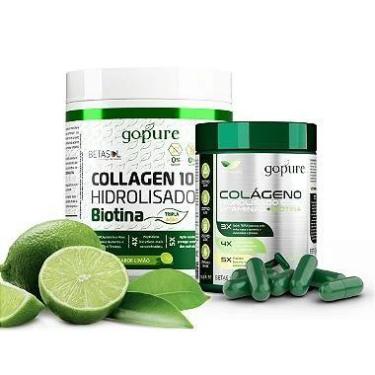 Imagem de Colágeno 100% Hidrolisado com Biotina, Vitamina C e Coenzima Q10 - 2 P