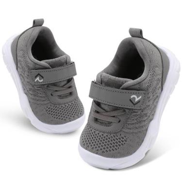 Imagem de Sapatos infantis Relxfeet, tênis Baby First Walking, tamanho 4