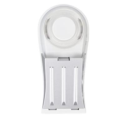 Imagem de Alarme de parada de porta portátil cunha de segurança 125 decibéis som alto anti deslizamento rolha de porta de aço inoxidável para viagens hotel segurança em casa