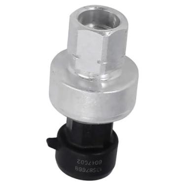 Imagem de Sensor de pressão do ar condicionado compatível com Chevrolet 1997-2021. Sensor de pressão do interruptor do ar condicionado. OEM: 13587668 13502759 6E5Z19D594AA 22678731 8971482280