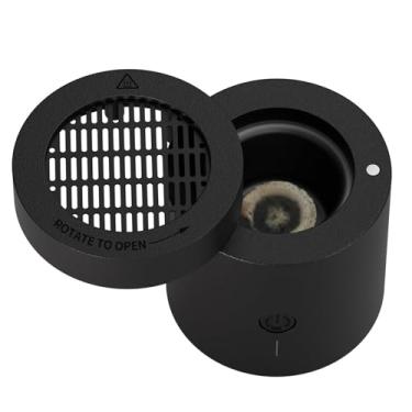 Imagem de Queimador de incenso elétrico giratório bakhoor portátil com carregamento USB, máquina de aromaterapia eletrônica inteligente (fragrância especial de briquetes de carvão)