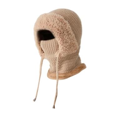 Imagem de menolana Balaclava Máscara Facial Completa para Esqui, Esportes ao Ar Livre, Esqui, Patinação e Escalada no Inverno, Cáqui