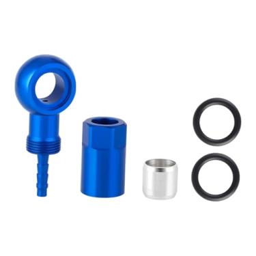 Imagem de KiBcsLic Acessórios para Freio Hidráulico de Bicicleta, Banjo, Mangueira de Freio a Disco, Manga, Conjunto de Acessórios para Câmara de Ar de Bicicleta, Azul