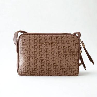 Imagem de Bolsa feminina transversal pequena Pavão de Ouro