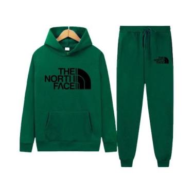 Imagem de Conjunto De Moletom Unissex Para Outono E Inverno Com Capuz E Calças M