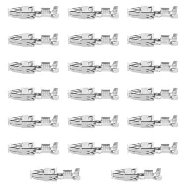 Imagem de SG Store 20pcs Terminais de crimpagem de contato de conector automotivo 906966.03 Conector de chicote Contato de crimpagem 927831-2 Seção transversal 2,50mm²-4,00mm² Compatível com VW