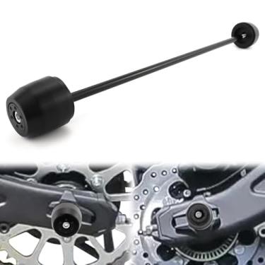 Imagem de Xitomer Sliders de eixo traseiro adequados para Z650 Ninja 650 2017-2024, Z650RS 2021-2025, protetor de colisão de quadro de roda de garfo traseiro de motocicleta (traseiro)