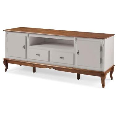 Imagem de Rack para TV Hannover de Madeira com 2 Gavetas 2 Portas e Nicho - M560