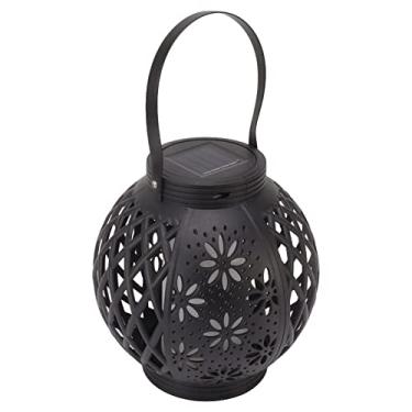 Imagem de aqxreight Lanterna Solar de Jardim de 7,9 Polegadas Lanterna Solar LED de Flor de Vime Decorativa à Prova d'água para Pátio Caminho Pátio Quando Energia Suficiente, a é Uma de Jardim e que