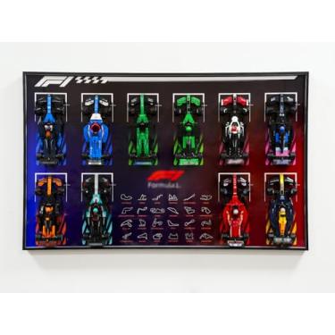 Imagem de XIU Suporte de parede para carro F1, visor com para Lego Speed Champions F1,