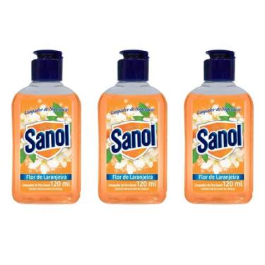 Imagem de Kit 3 Limpador Perfumado Concentrado 120ml para Ambientes e Superfície