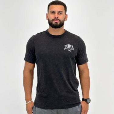 Imagem de Camiseta Puma Class Washed Tee Manga Curta Masculina-Masculino