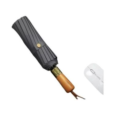 Imagem de Guarda-chuva Automático Dobrável Extra Grande, Resistente Ao Vento E À