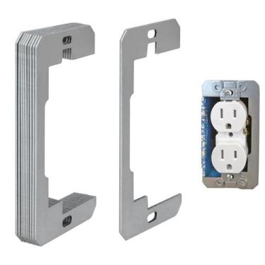 Imagem de Kit De 10 Espaçadores Niveladores Para Tomadas De Parede, Acessórios P