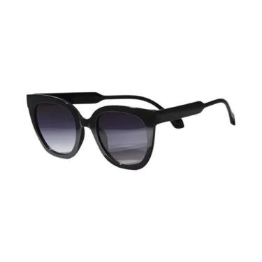 Imagem de Óculos de Sol Feminino Vintage Olho de Gato - Estilo Leopardo com Lent