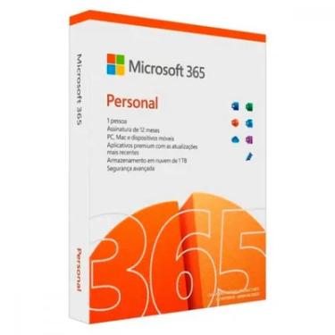 Imagem de Microsoft Office 365 Personal, 1 Usuário Com 1tb Na Nuvem - Qq2-01386