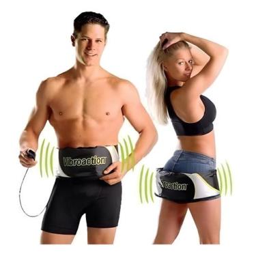 Imagem de Eletroestimulador Abdominal Bumbum Queima Gordura - Genérica, Preto, B