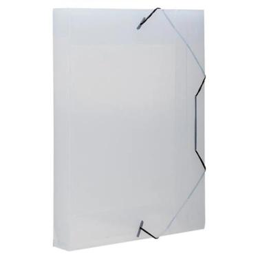 Imagem de Pasta com elástico A4 5,5cm cristal Top Line Dello