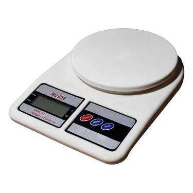 Imagem de Balança Digital Para Cozinha 10Kg Alta Precisão Dieta Nutrição - Weste