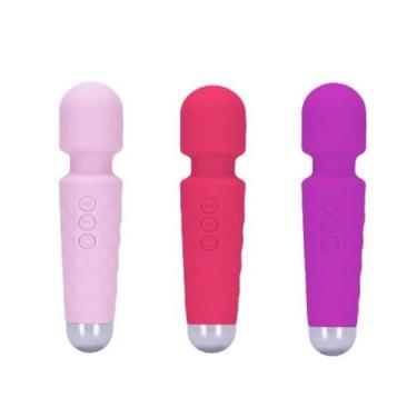 Imagem de Vibrador Varinha mágica Estimuladora 10 Modos de Vibração em Silicone 